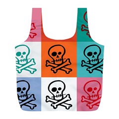 Skull Reusable Bag (l) by Siebenhuehner