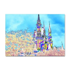 Castle For A Princess A4 Sticker 100 Pack by rokinronda