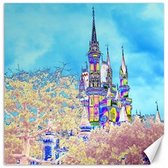 Castle For A Princess Canvas 20  X 20  (unframed) by rokinronda