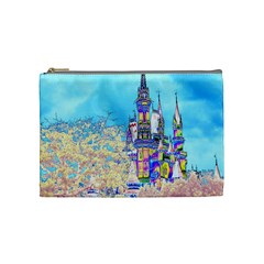 Castle For A Princess Cosmetic Bag (medium) by rokinronda