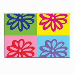 Flower Postcards 5  X 7  (10 Pack) by Siebenhuehner