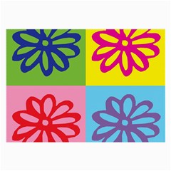 Flower Glasses Cloth (large)