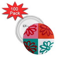 Flower 1 75  Button (100 Pack) by Siebenhuehner