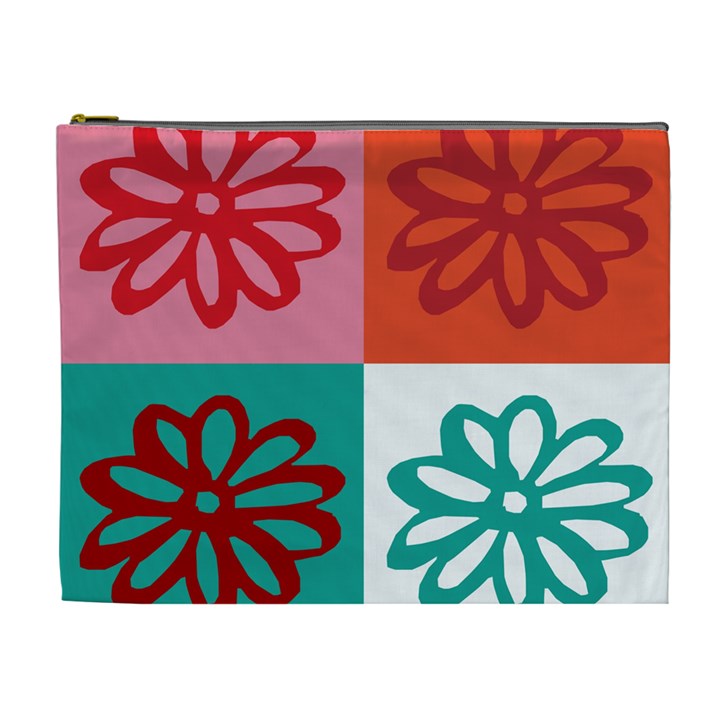 Flower Cosmetic Bag (XL)