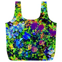 The Neon Garden Reusable Bag (xl) by rokinronda