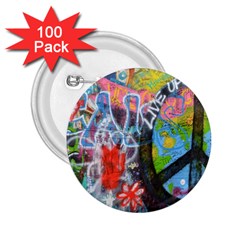 Prague Graffiti 2 25  Button (100 Pack) by StuffOrSomething