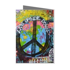 Prague Graffiti Mini Greeting Card (8 Pack)