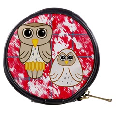 Two Owls Mini Makeup Case by uniquedesignsbycassie