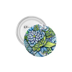 Peaceful Flower Garden 1 75  Button by Zandiepants