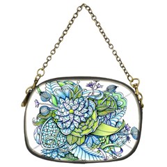 Peaceful Flower Garden Chain Purse (two Sided)  by Zandiepants