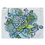 Peaceful Flower Garden Cosmetic Bag (XXL) Front