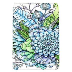 Peaceful Flower Garden 2 Removable Flap Cover (small) by Zandiepants
