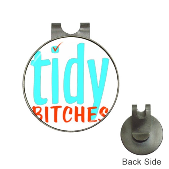 Tidy Bitcheslarge1 Fw Hat Clip with Golf Ball Marker