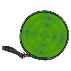 Go Green Kaleidoscope Cd Wallet by Fractalsandkaleidoscopes