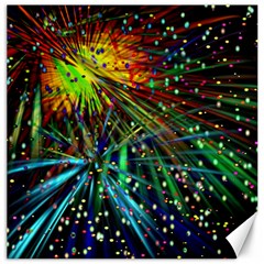 Exploding Fireworks Canvas 12  X 12  (unframed) by StuffOrSomething