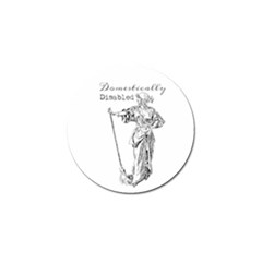 Domestically Disabled Golf Ball Marker 4 Pack