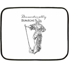 Domestically Disabled Mini Fleece Blanket (two Sided) by StuffOrSomething