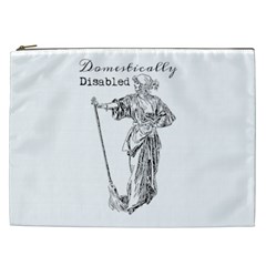 Domestically Disabled Cosmetic Bag (xxl) by StuffOrSomething