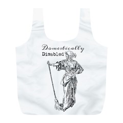 Domestically Disabled Reusable Bag (l) by StuffOrSomething