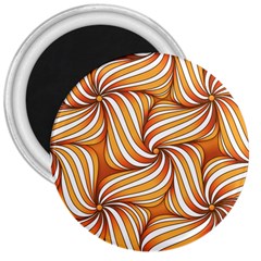 Sunny Organic Pinwheel 3  Button Magnet by Zandiepants