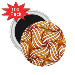 Sunny Organic Pinwheel 2 25  Button Magnet (100 Pack) by Zandiepants