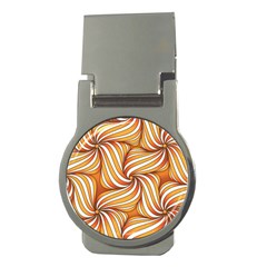 Sunny Organic Pinwheel Money Clip (round) by Zandiepants