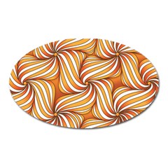 Sunny Organic Pinwheel Magnet (oval) by Zandiepants