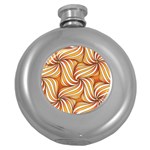 Sunny Organic Pinwheel Hip Flask (Round) Front