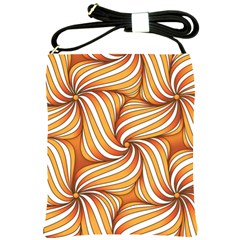 Sunny Organic Pinwheel Shoulder Sling Bag by Zandiepants