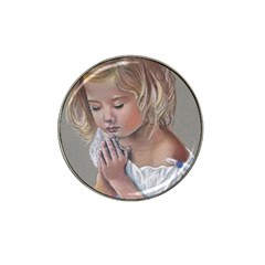 Prayinggirl Golf Ball Marker (for Hat Clip) by TonyaButcher