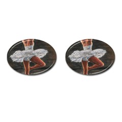 Ballet Ballet Cufflinks (oval)