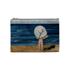 Mom s White Hat Cosmetic Bag (medium) by TonyaButcher