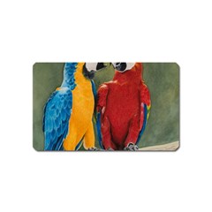 Feathered Friends Magnet (name Card) by TonyaButcher