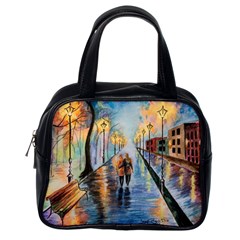 Just The Two Of Us Classic Handbag (one Side) by TonyaButcher