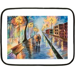 Just The Two Of Us Mini Fleece Blanket (two Sided) by TonyaButcher