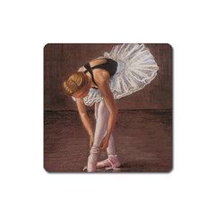Ballerina Magnet (square) by TonyaButcher