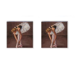 Ballerina Cufflinks (square) by TonyaButcher