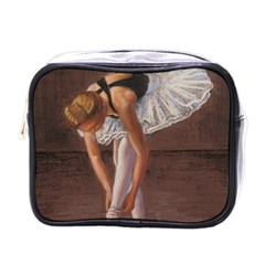 Ballerina Mini Travel Toiletry Bag (one Side) by TonyaButcher