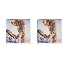 Stabat Mater Cufflinks (square) by TonyaButcher