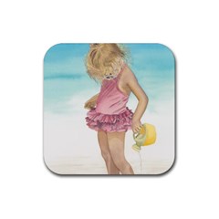 Beach Play Sm Drink Coasters 4 Pack (square)
