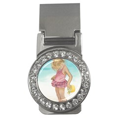 Beach Play Sm Money Clip (cz) by TonyaButcher