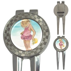 Beach Play Sm Golf Pitchfork & Ball Marker