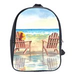 Time To Relax School Bag (XL) Front