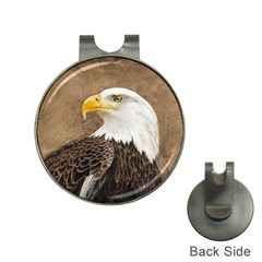 Eagle Hat Clip With Golf Ball Marker by TonyaButcher