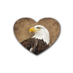 Eagle Drink Coasters (heart) by TonyaButcher