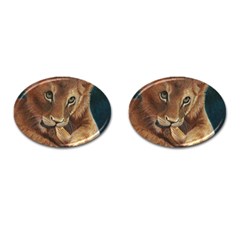 Playful  Cufflinks (oval) by TonyaButcher