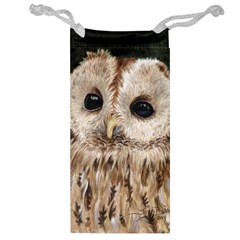 Tawny Owl Jewelry Bag by TonyaButcher