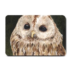 Tawny Owl Small Door Mat by TonyaButcher