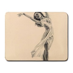 Graceful Dancer Small Mouse Pad (rectangle)