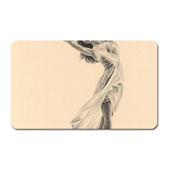 Graceful Dancer Magnet (rectangular)